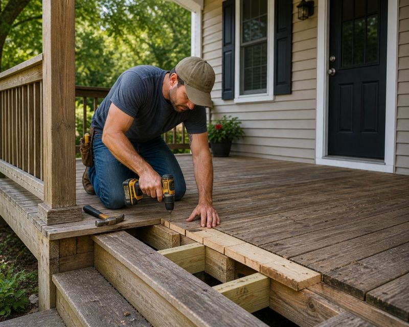 Wood Deck Repair in Seattle, WA